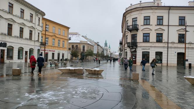 Pierwszy śnieg w tym sezonie! Lublin jest ukryty pod zimową pierzynką 