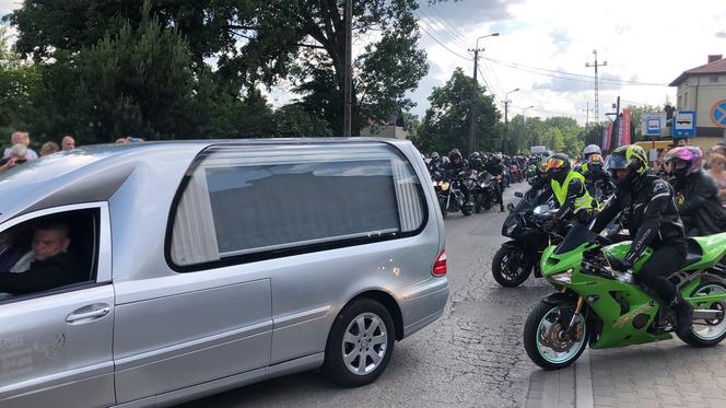 Pogrzeb motocyklistki Karoliny z Zielonki