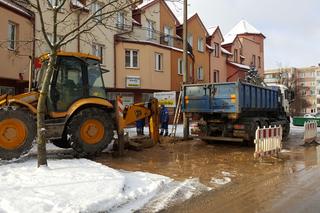 Dwie awarie wodociągowe w Łomży