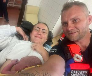 Szczecińscy ratownicy przyjęli poród w karetce