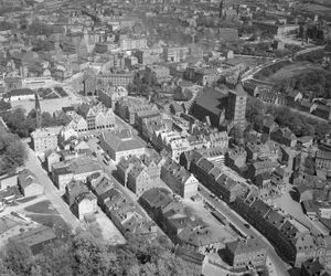 Olsztyn na zdjęciach lotniczych. Zobacz, jak wyglądał ponad 100 lat temu