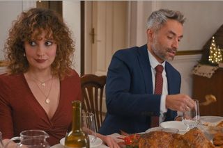 Mikołaj na sygnale. Wanda (Anna Lemieszek), Benio (Hubert Jarczak)