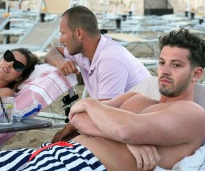 	Barwy szczęścia odc. 3144. Justin (Jasper Sołtysiewicz), Regina (Kamila Kamińska), Franek (Mateusz Banasiuk)