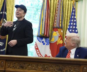Elon Musk w Białym Domu z podbitym okiem 