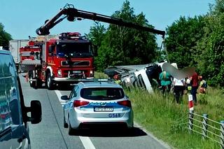 Śmiertelny wypadek pod Bochnią. Nie żyje kierowca ciężarówki