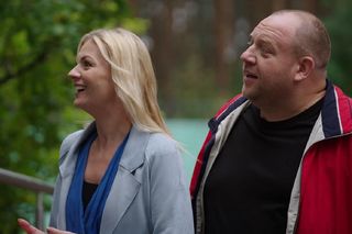 	M jak miłość odc. 1842. Jagoda (Katarzyna Kołeczek), Tadeusz (Bartłomiej Nowosielski)