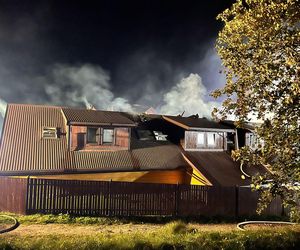 Pożar w Wiśle. Spłonął pensjonat Maria i Natasza