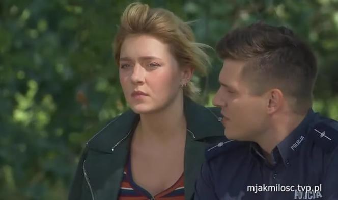M jak miłość, odcinek 1465. Ula (Iga Krefft), Janek (Tomas Kollarik)