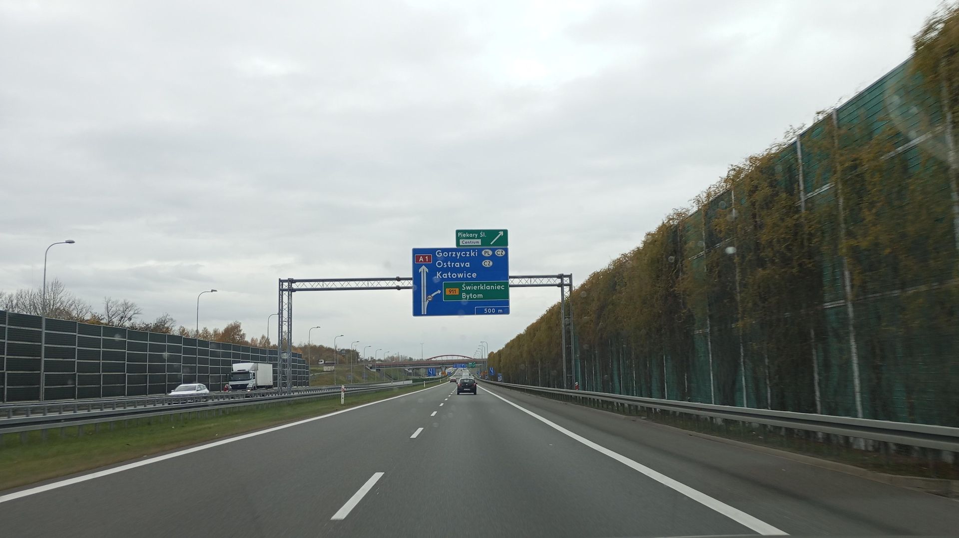 Fale Dunaju na autostradzie A1