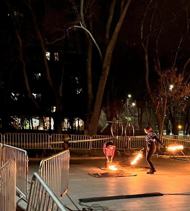 Lublin żegna się z tytułem Europejskiej Stolicy Młodzieży. Na pożegnanie efektowny fire show