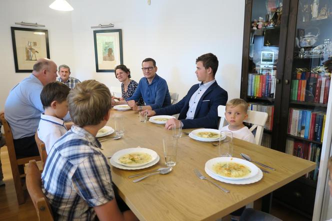 Premier zjadł obiad w Siemianowicach Śląskich