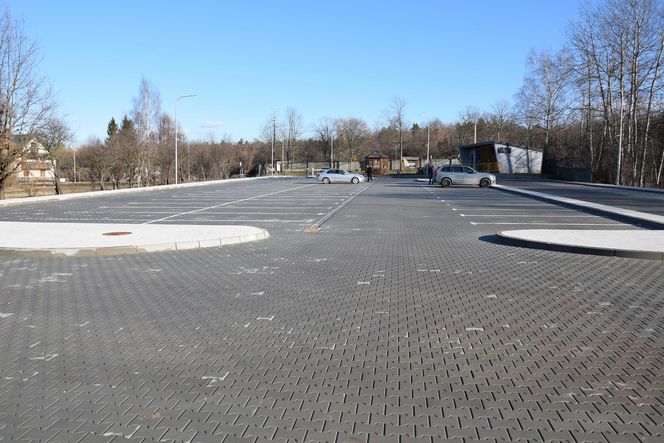 Nowy parking w Świętej Katarzynie