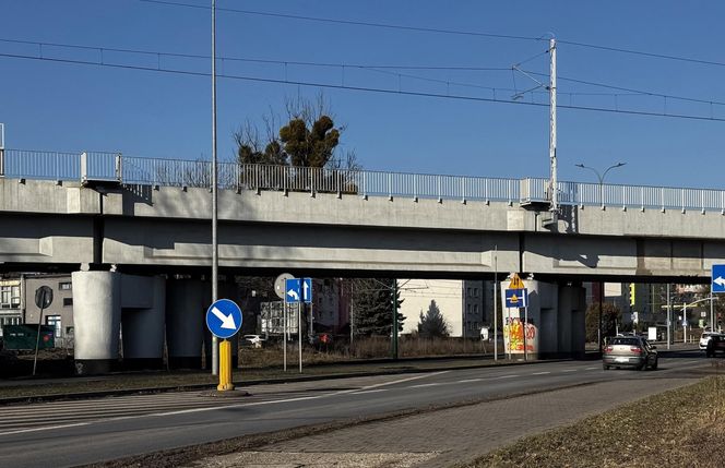 Częściowe zamknięcie przejazdu pod wiaduktem na Stroszku