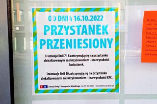 Utrudnienia na placu Zwycięstwa i Bramie Portowej