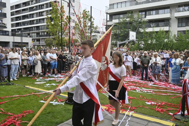 Rozpoczęcie roku w nowej szkole na Mokotowie. Zbudował ją deweloper
