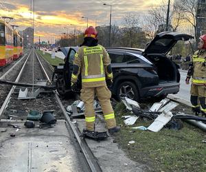 Totalny armagedon w centrum Warszawy. Nie kursują żadne tramwaje