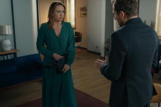 Barwy szczęścia, odcinek 3023. Asia (Anna Gzyra), Szczepan (Robert Gulaczyk)