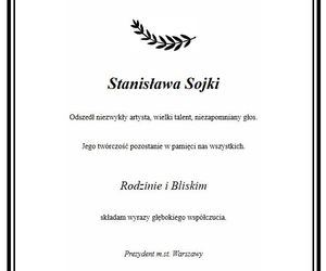 Trzaskowski pożegnał Sojkę