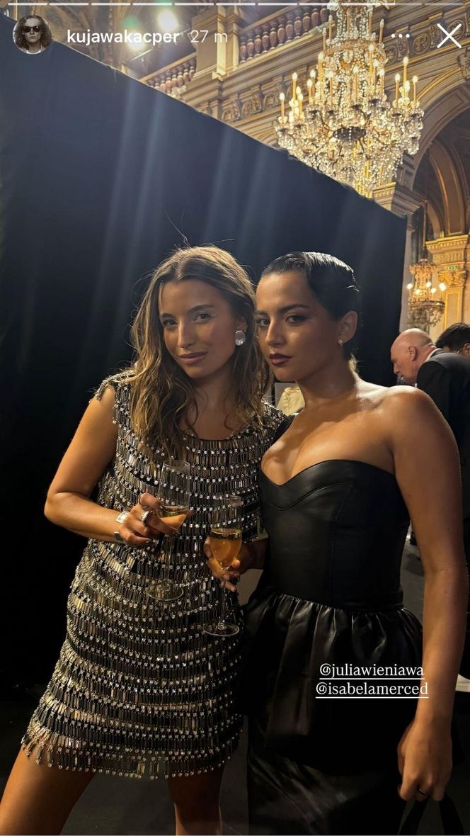 Julia Wieniawa i Grażyna Torbicka podbijają Paryż