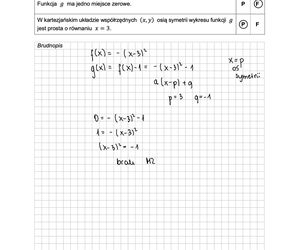 Matura próbna MATEMATYKA 2024 - ODPOWIEDZI, GOTOWE ROZWIĄZANIA