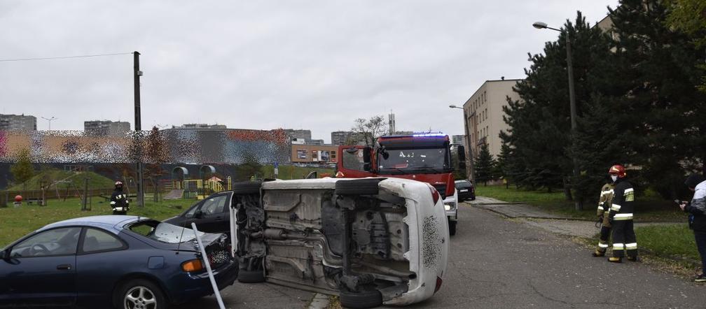 Wypadek na Osiedlu Legionów w Tarnowie