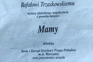 Trzaskowski nekrologi