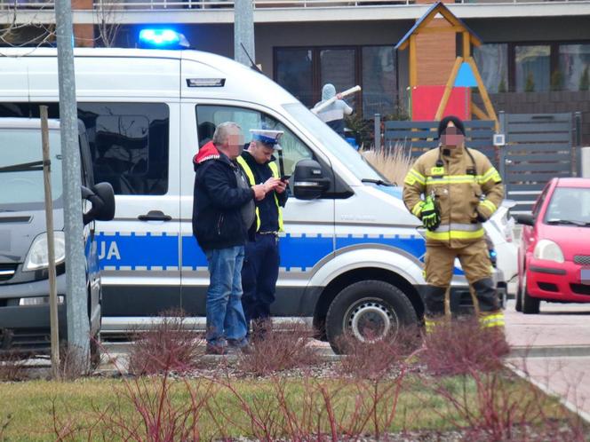 Tragiczny wypadek na placu budowy. Mężczyzna potrącony przez ciężarówkę. Nie żyje