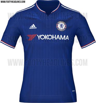 Chelsea Londyn koszulka domowa na sezon 2015/2016