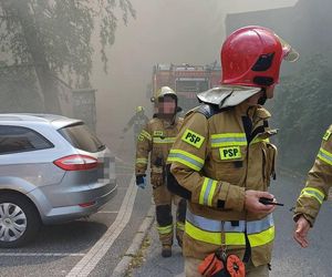 Pożar hotelu Senator w Starachowicach