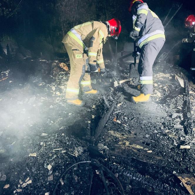 Tragiczny pożar w Kielcach, trzy osoby nie żyją