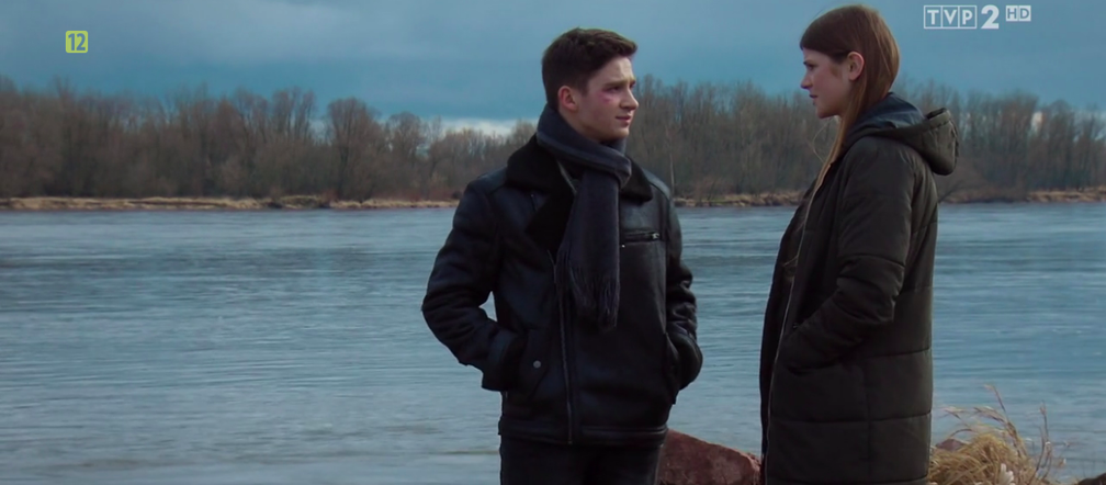 M jak miłość odc. 1450. Mateusz (Krystian Domagała), Lilka (Monika Mielnicka)	