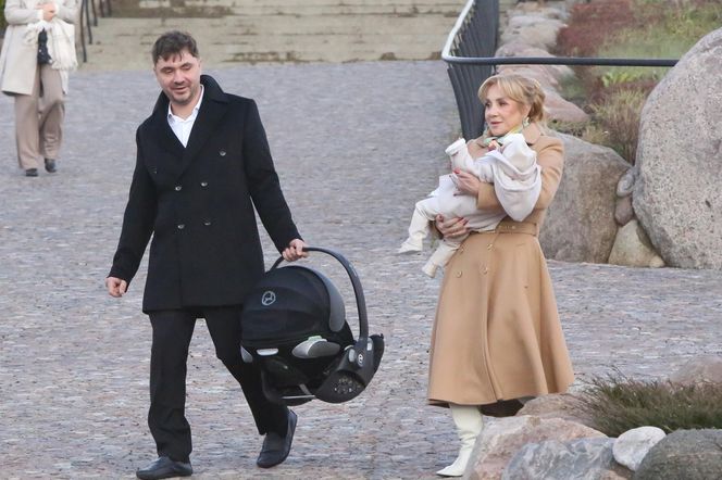 Danuta Martyniuk z ukochanym wnukiem Florianem