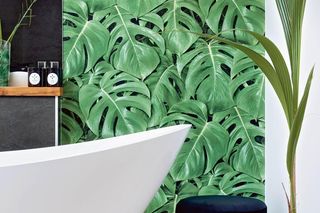 Tapeta winylowa w łazience