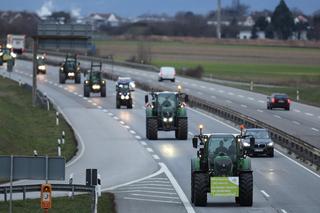 Strajk rolników w Niemczech