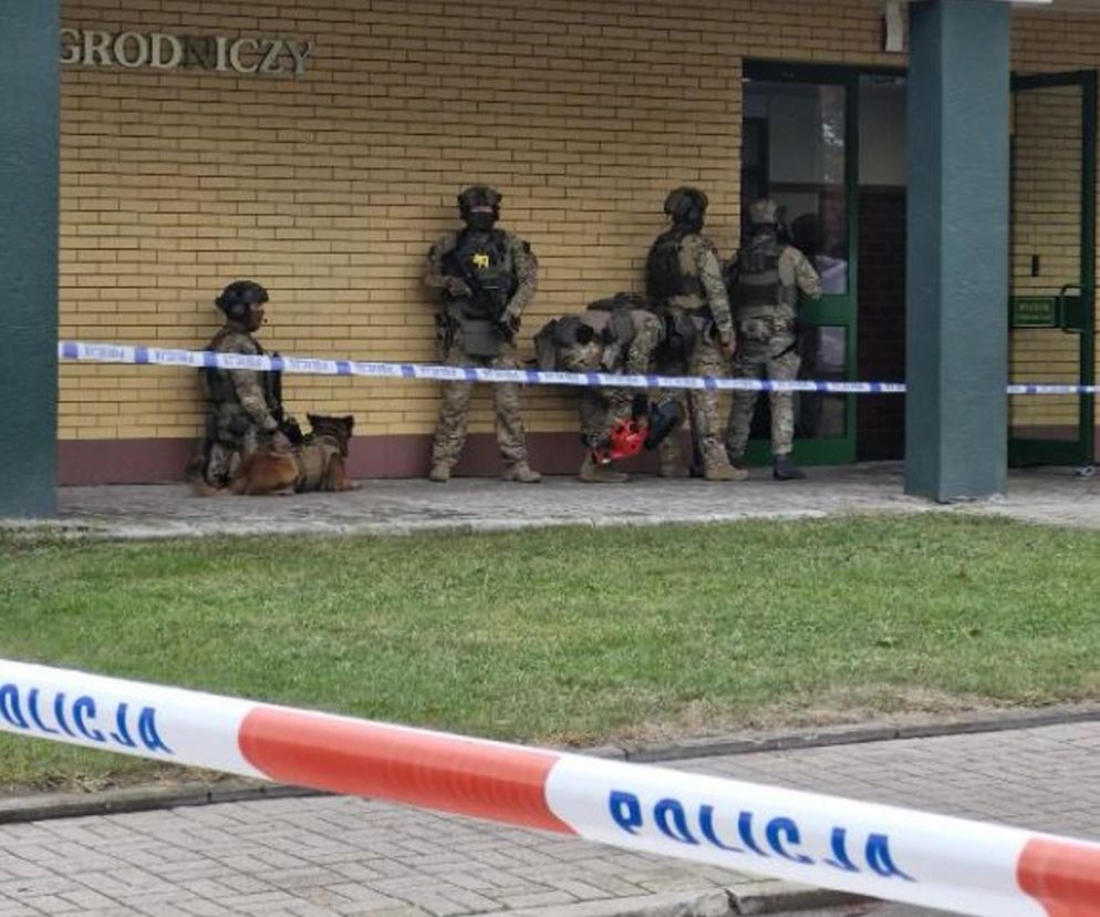 Ćwiczenia służb mundurowych na SGGW