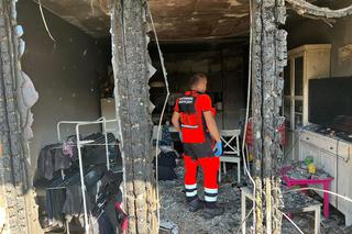 Tragiczny pożar na Bemowie. Maleństwa nie udało się uratować