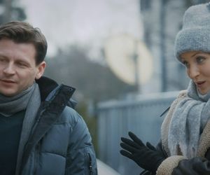 M jak miłość, odcinek 1870: Adam Karski (Patryk Szwichtenberg), Natalka (Dominika Suchecka)