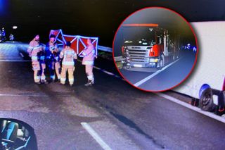 Wymieniali koło, zginęli na miejscu! Tragiczny wypadek na S17 w Sieprawicach