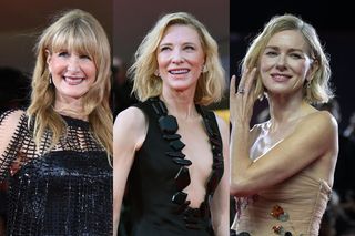 Cate Blanchett klasa z dekoltem do pasa, ale w Wenecji i tak wszyscy patrzyli na… kuper innej aktorki
