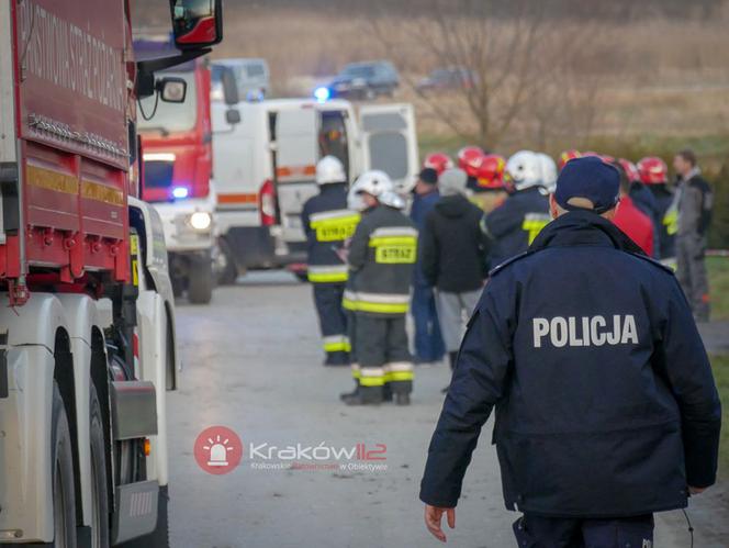 WYBUCH GAZU w Żydowie. RUNĄŁ strop domu 