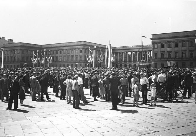 Plac Piłsudskiego, 1939