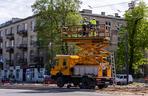 Budowa tramwaju na Gagarina w Warszawie