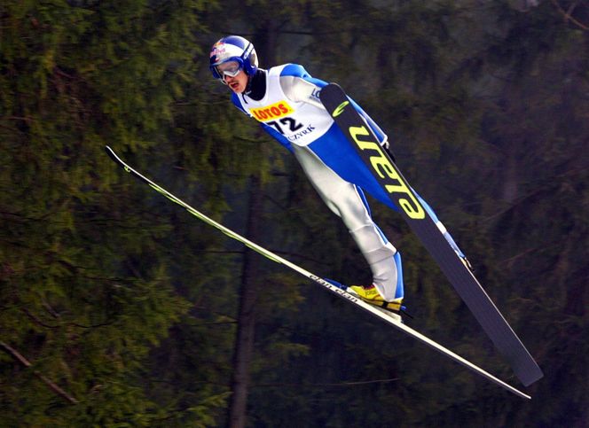 Maciej Kurzajewski i Adam Małysz