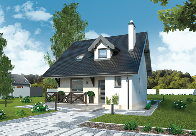 Projekty domów bez garażu