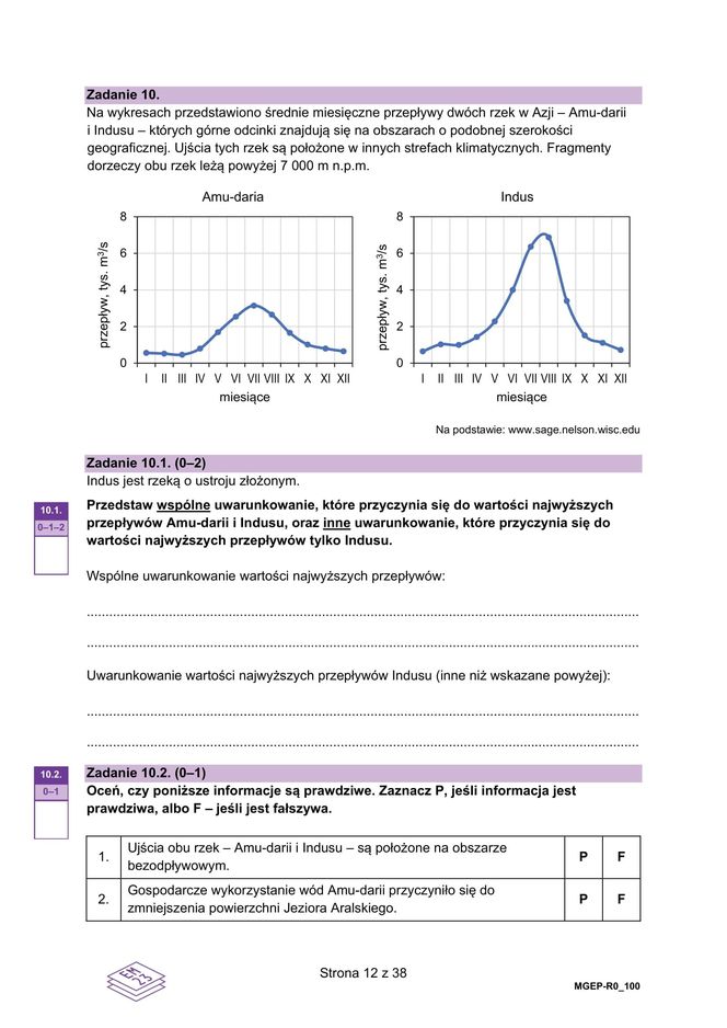 Matura 2025 geografia - odpowiedzi, arkusz CKE  15.05.2025 - Formuła 2023	