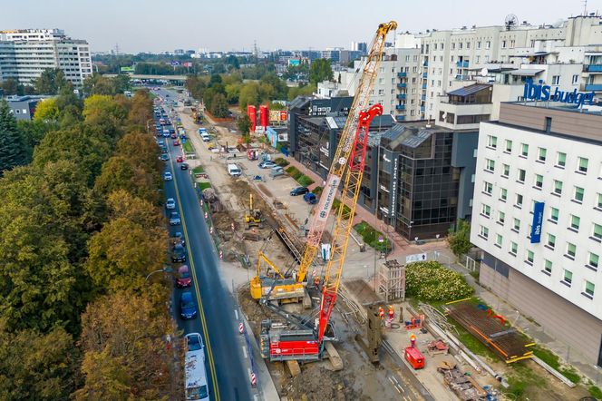 Budowa tramwaju do Dworca Zachodniego w Warszawie