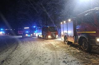 Wypadek autokaru w pow. lubartowskim. Kilka osób trafiło do szpitala