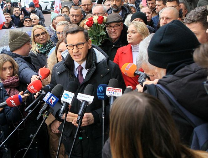 Przesłuchanie Mateusza Morawieckiego w prokuraturze