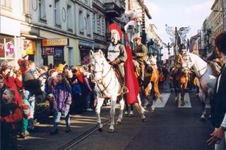 Tak przed laty wyglądały imieniny Ulicy Święty Marcin 