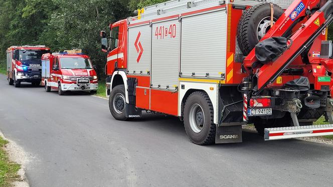 Wypadek drogowe w Nowej Wsi koło Grudziądza